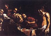 PRETI, Mattia St John Reproaching Herod af oil on canvas